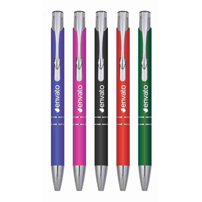 Ball Pen Metalic Chrome Parts
