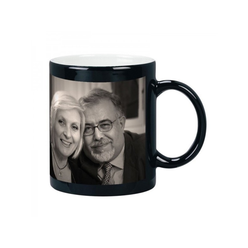 Black Ceramic Mug