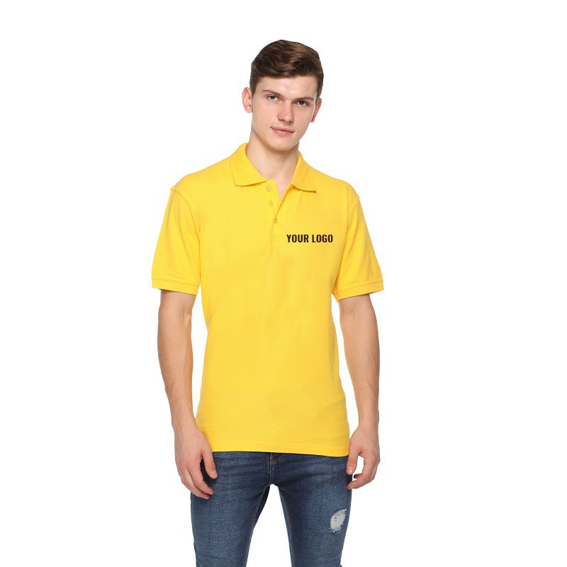Cotton Polo Neck T-Shirt