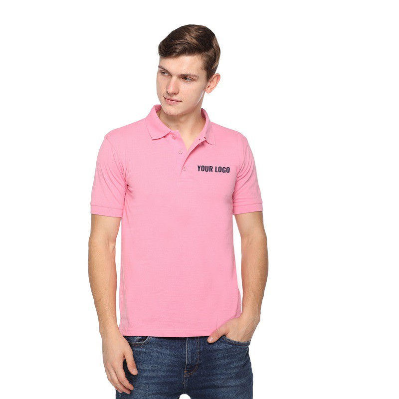 Cotton Polo Neck T-Shirt