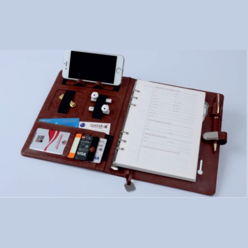 A-5 Size Wireless Powerbank Folder