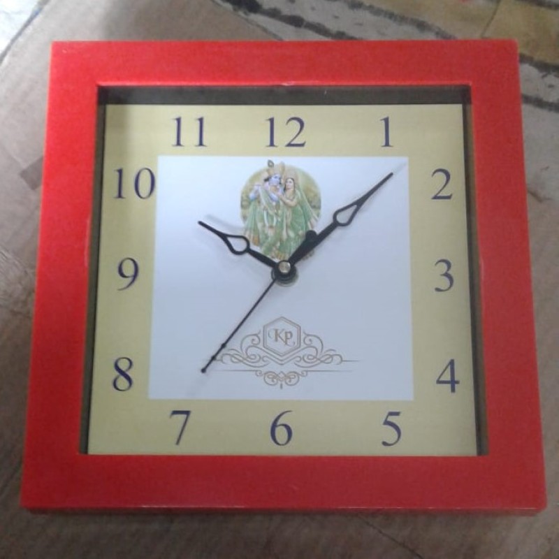 Square Wall Clock (9" x9")