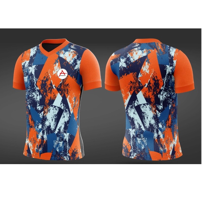 Sublimation Polo Neck T-Shirts (Full Digital)