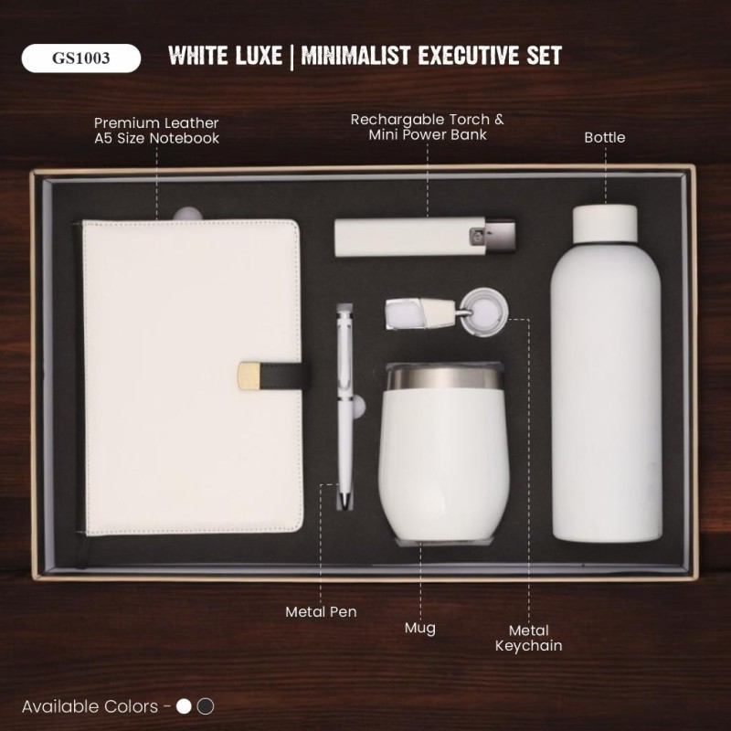 White Luxe | Minimalist ExecutiveSet