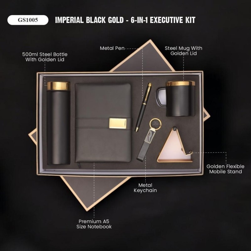 Imperial Black Gold – 6-in-1 Executive Kit