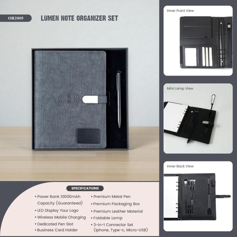 Lumen Note Organizer Set