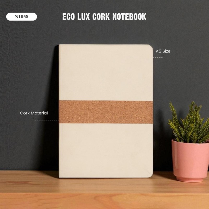 Eco Lux Cork Notebook