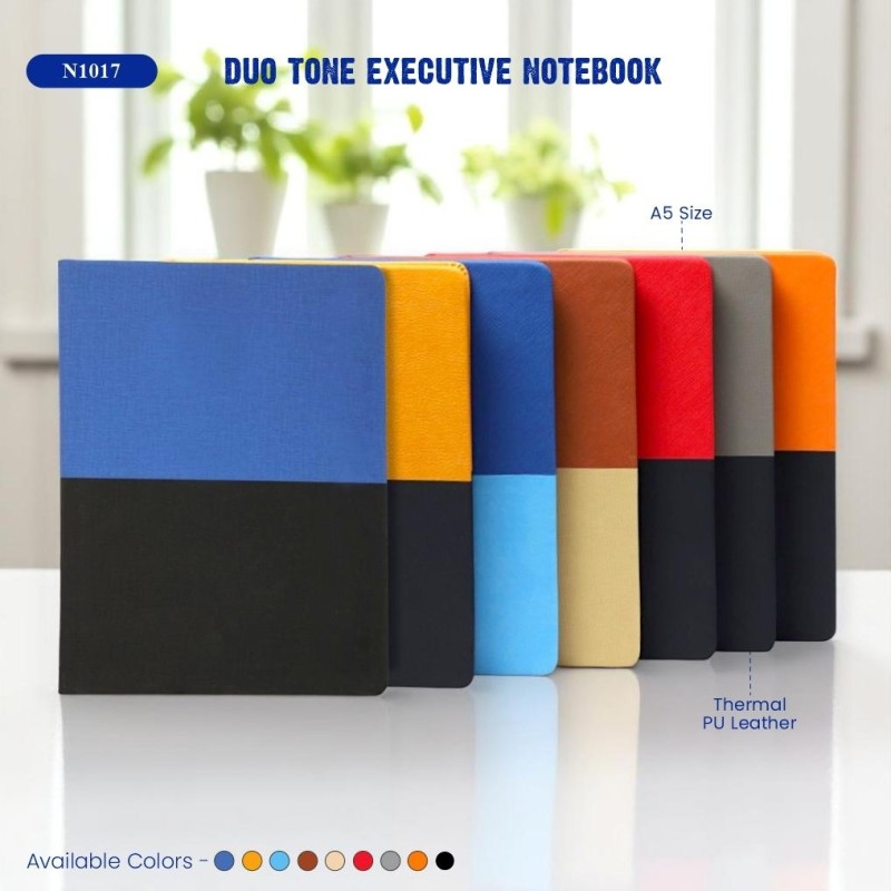 Duo Tone Executive Notebook