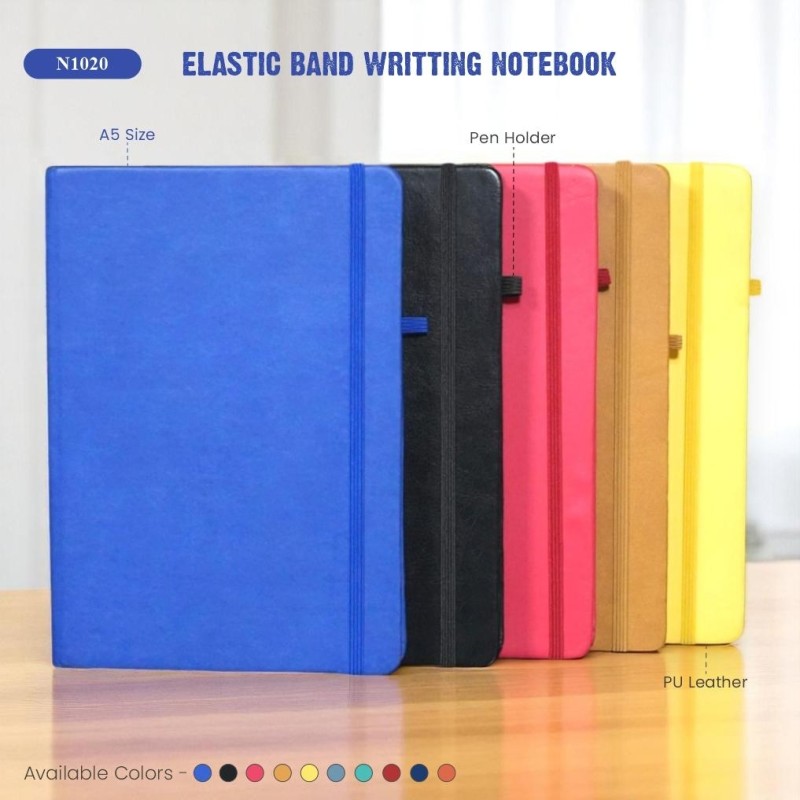 Elastic Band Writting Notebook