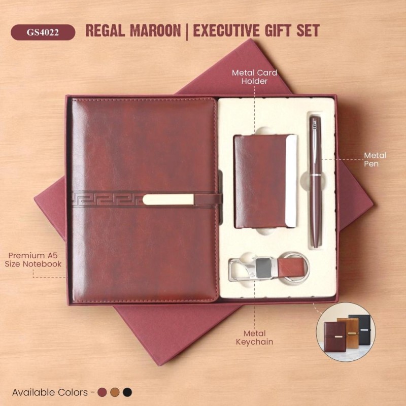 Regal Maroon | Executive Gift Set