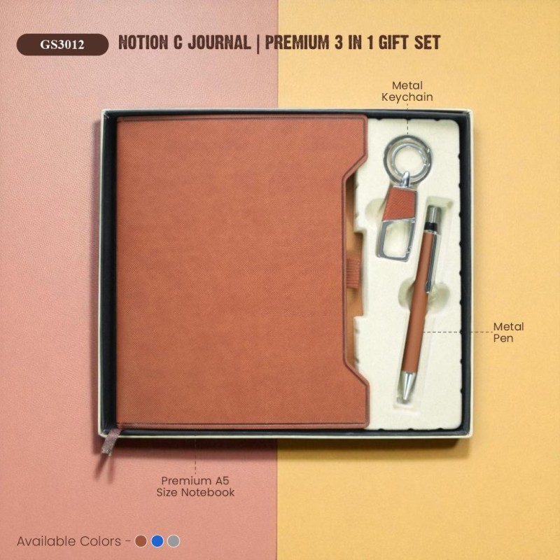 Notion C Journal | Premium 3 in 1 Gift Set
