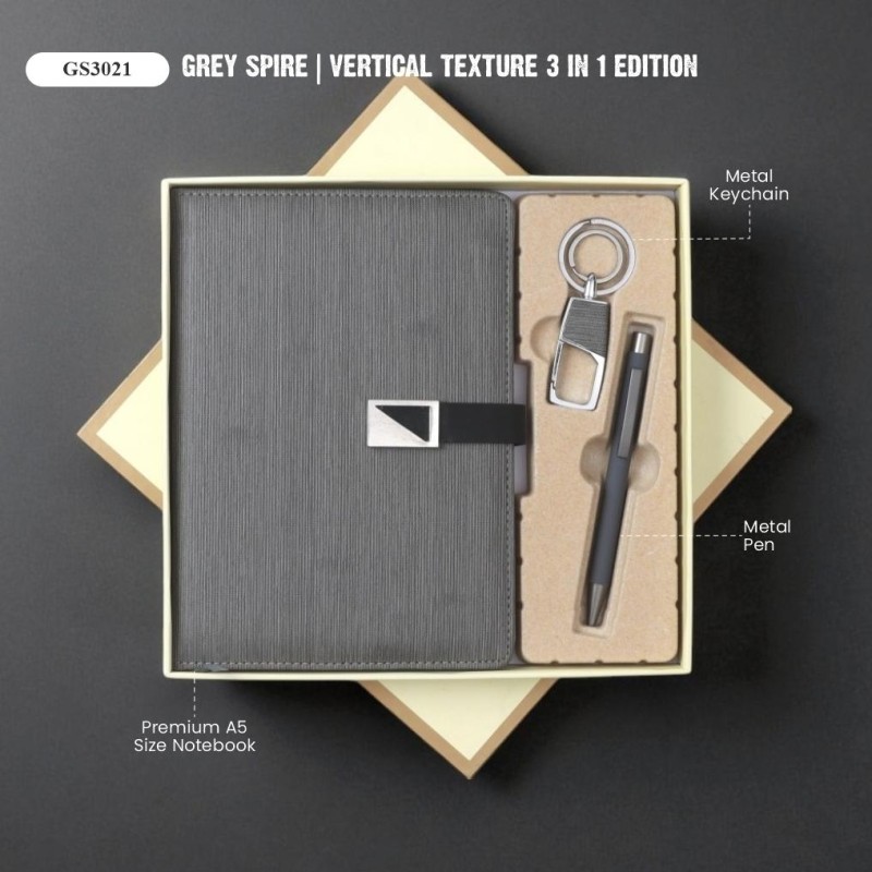 Grey Spire | Vertical Texture 3 in 1 Edition