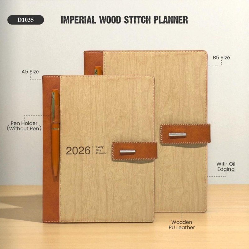 Imperial Wood Stitch Planner