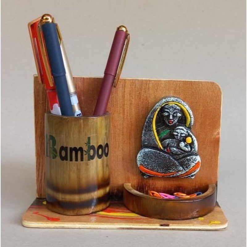 Bamboo Pen Stand (Decorative)