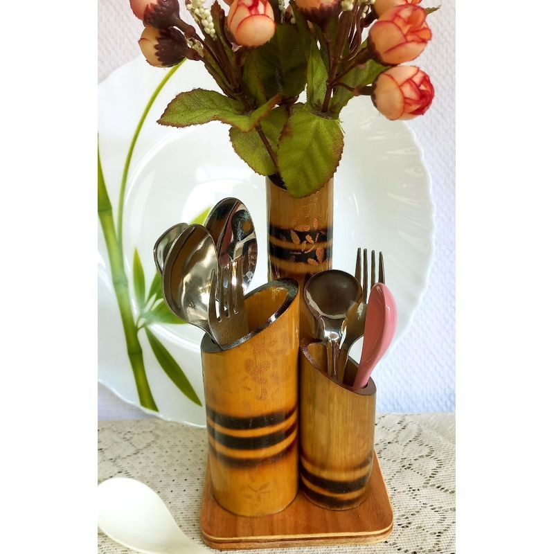 Flower Vase with Multipurpose Pen Stand